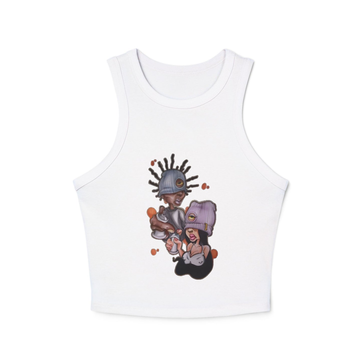 Women's Micro Rib Racer Tank Top