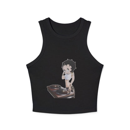 Women's Micro Rib Racer Tank Top