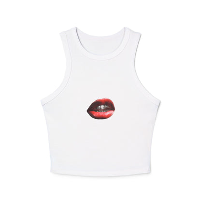 Women's Micro Rib Racer Tank Top