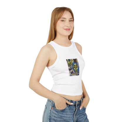 Women's Micro Rib Racer Tank Top