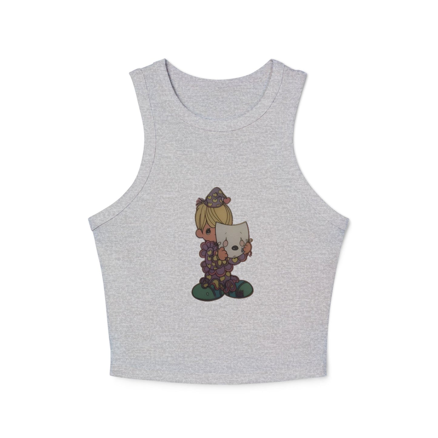 Women's Micro Rib Racer Tank Top